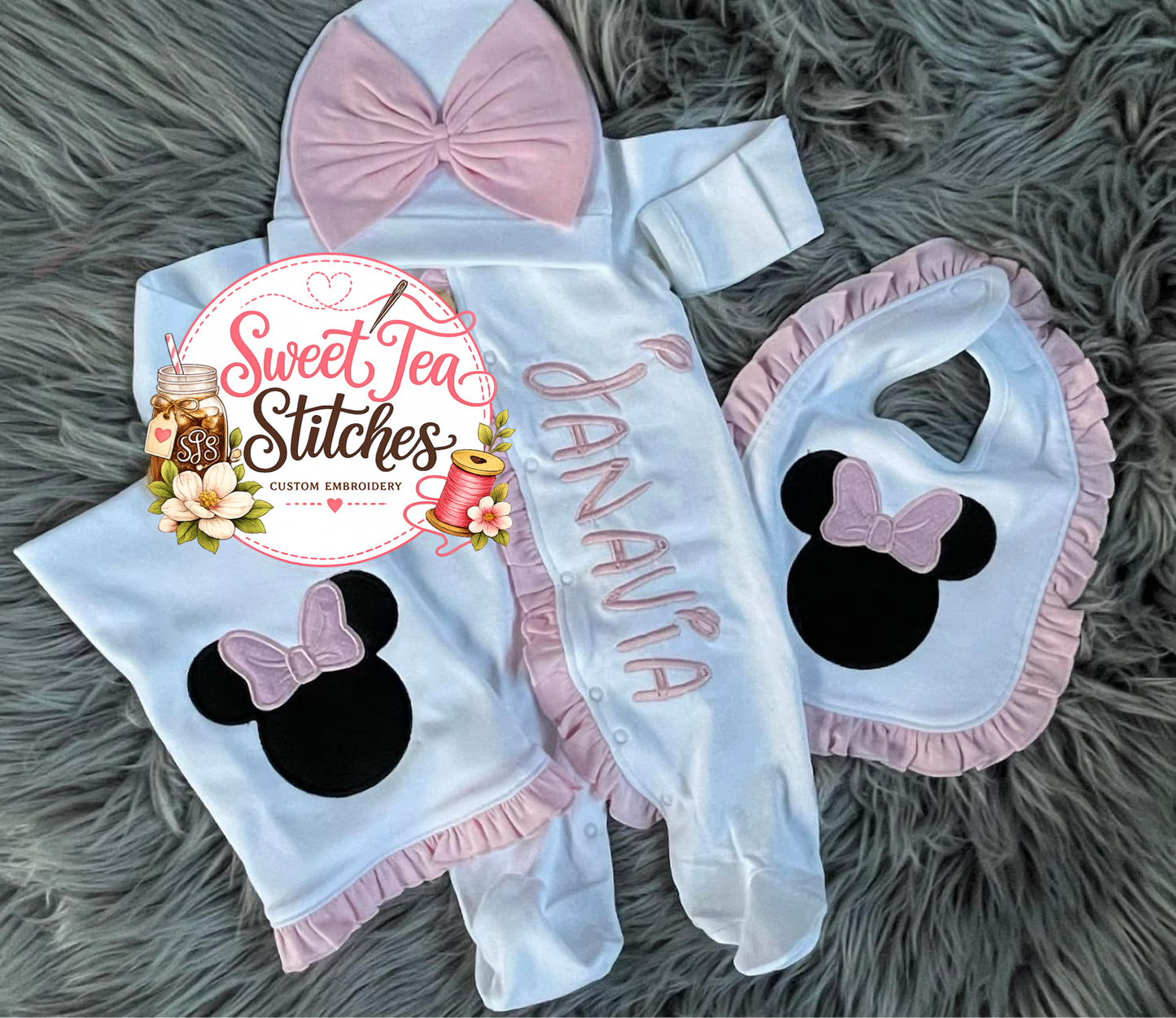 Sweet Mouse Footie Set