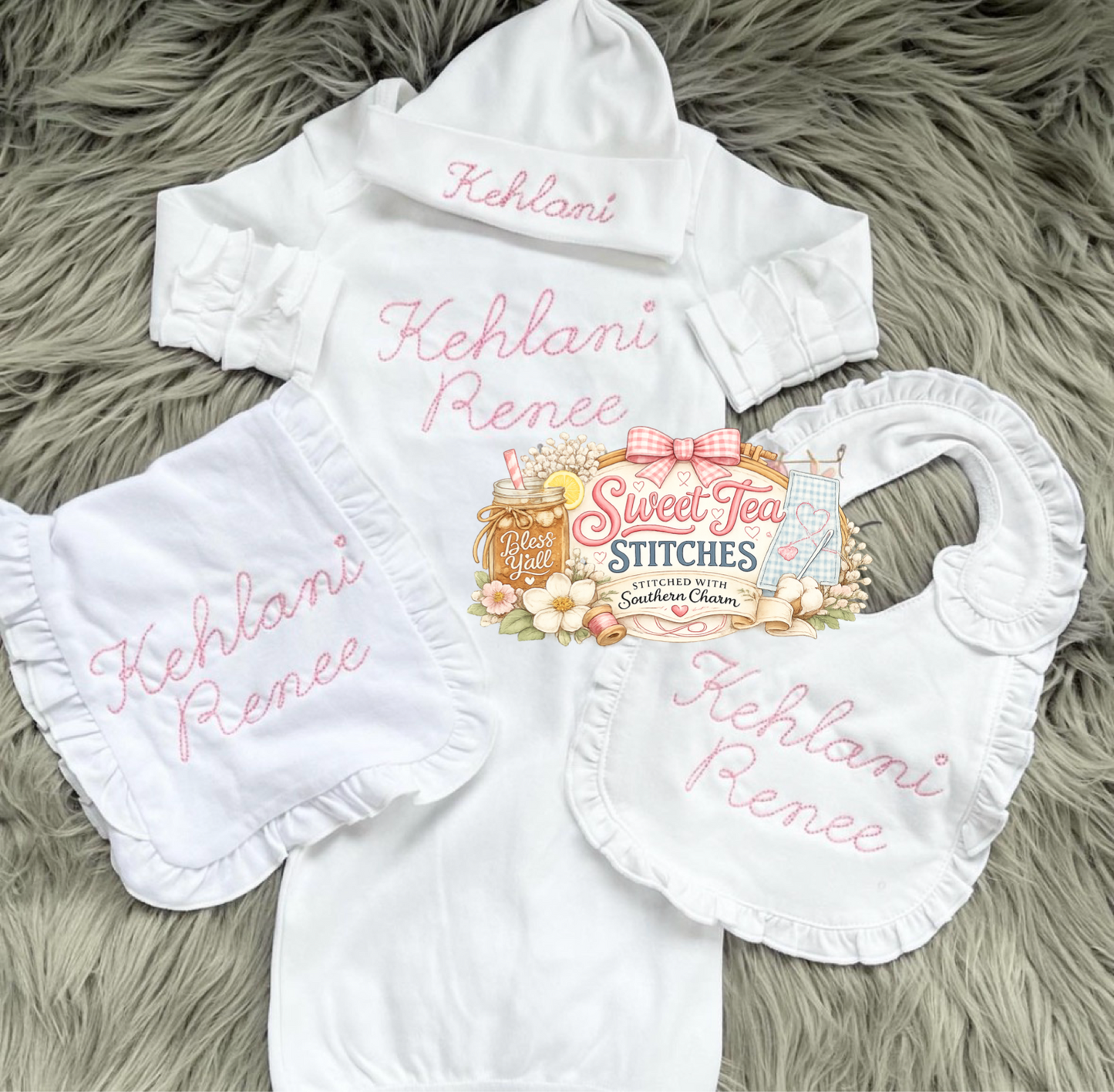 Sweet Grace Gown Set