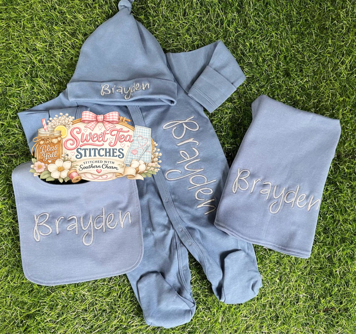 Sweet Beginnings Footie Set