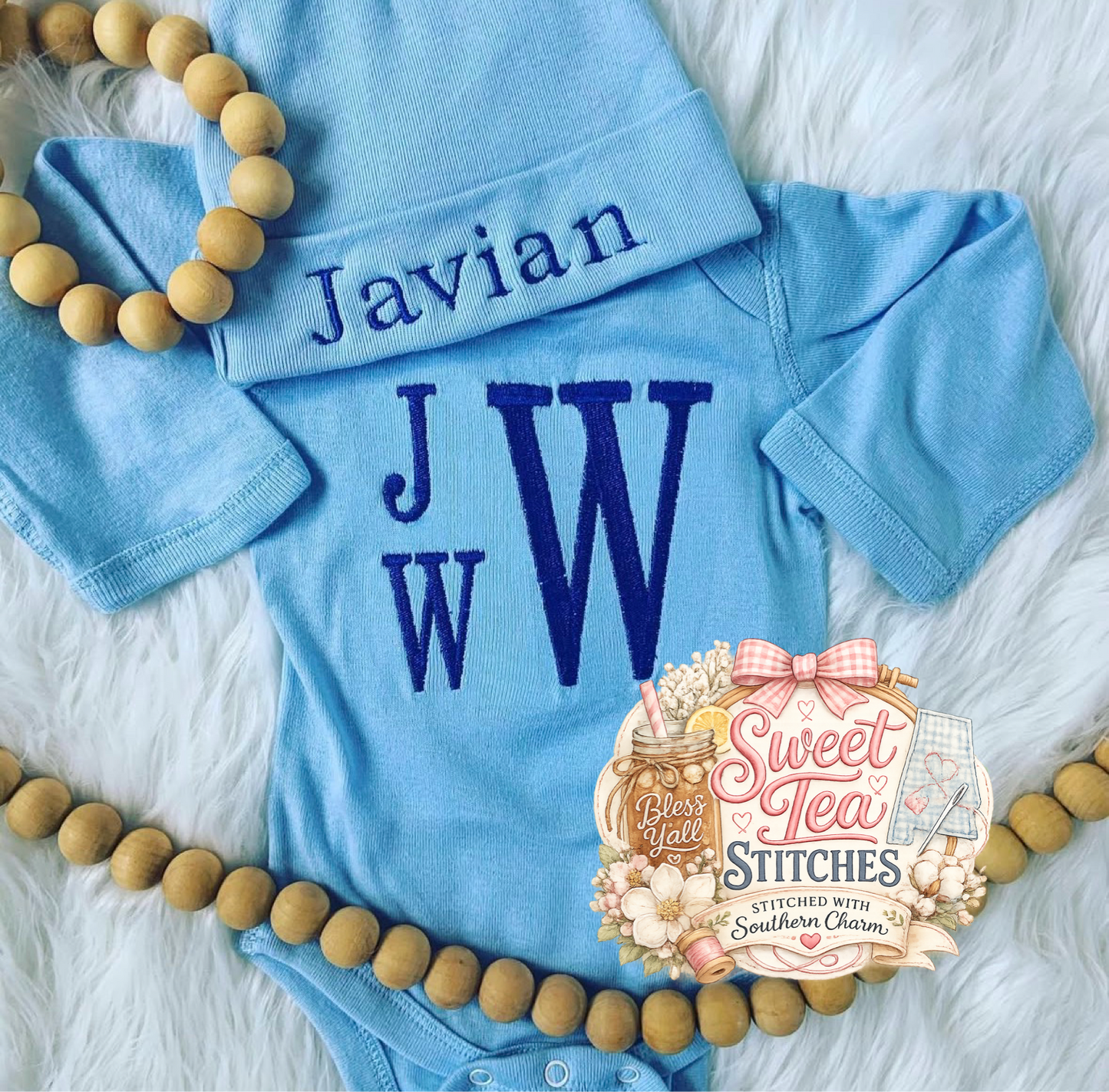 Classic Baby Monogram Set