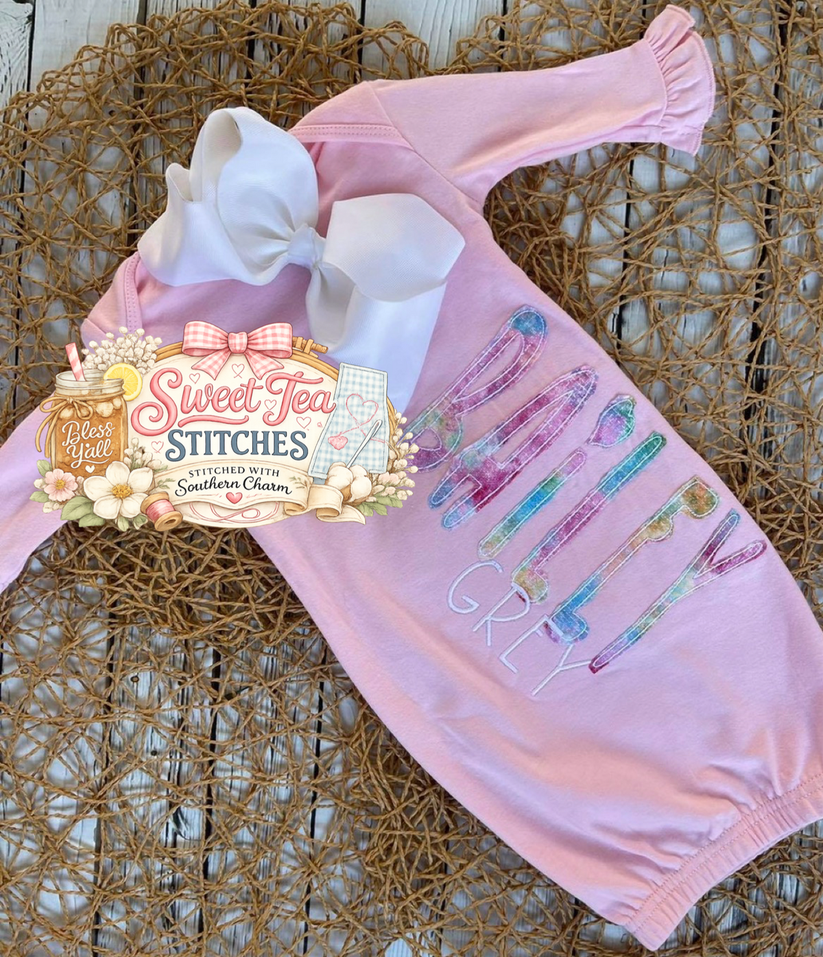 Sweet Southern Name Gown