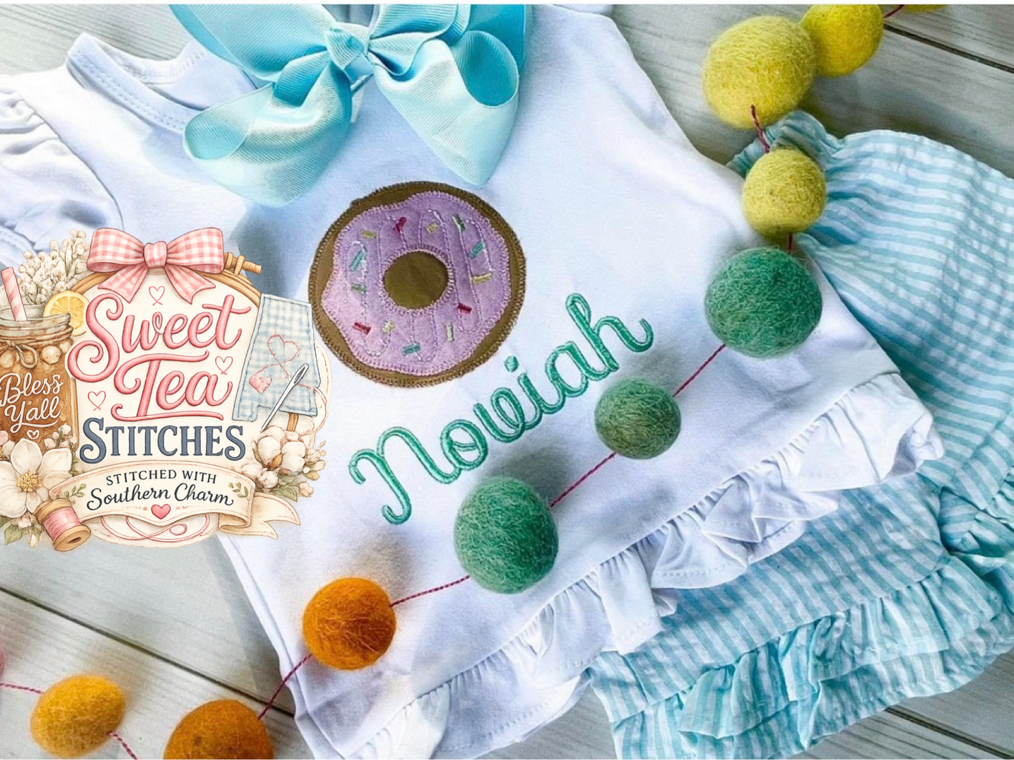 Sweet Southern Sprinkle Short Set 🍩